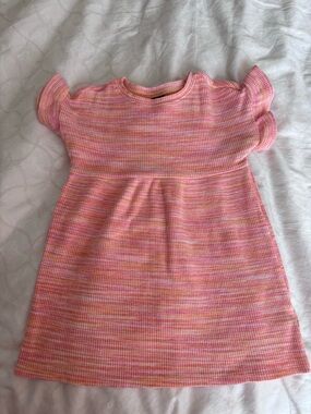 Old Navy orange babydoll top 2T